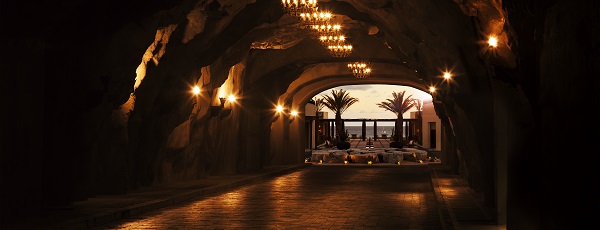 Entrance to the new Waldorf Astoria Los Cabos (formerly The Resort at Pedregal)